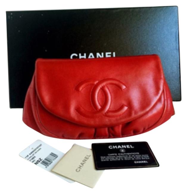Chanel 1 2 Moon Red Cross Body Bag 