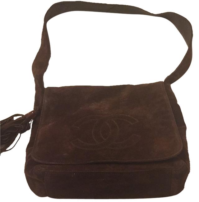 Chanel Brown Cross Body Bag 