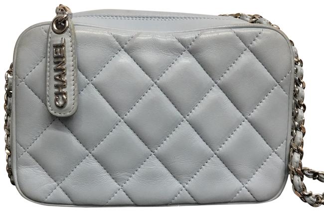 Chanel Camera Baby Blue Cross Body Bag 