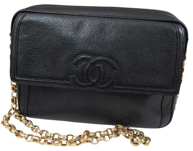 Chanel Caviar Leather Cross Body Bag 