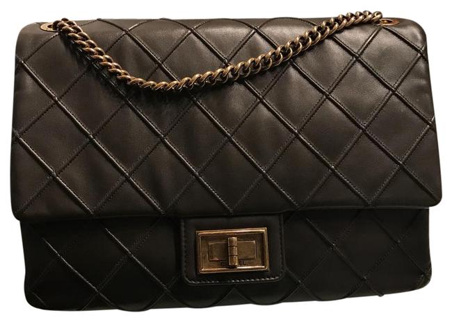Chanel Cosmos Gray Leather Cross Body Bag 
