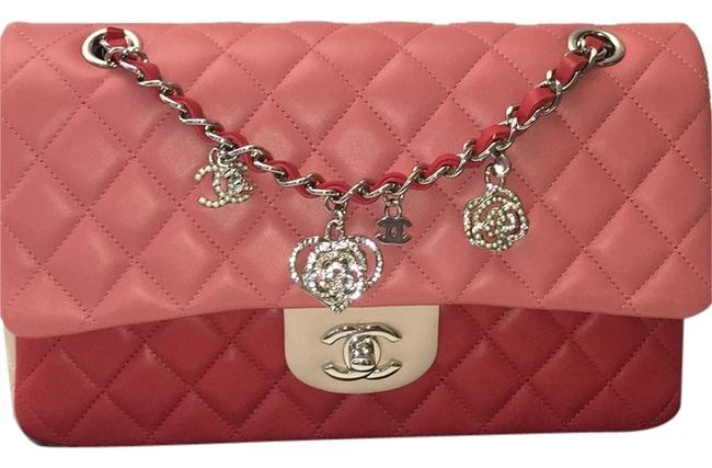 Chanel Flapbag MultiPink Lambskin Cross Body Bag 