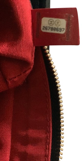 Chanel Gabrielle Black Calfskin Leather Cross Body Bag 