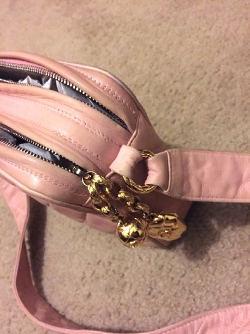 Chanel Pink Lamb Cross Body Bag 
