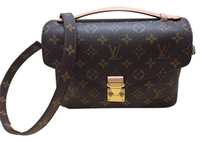 Chanel Metis Pochette Monogram Canvas Cross Body Bag 