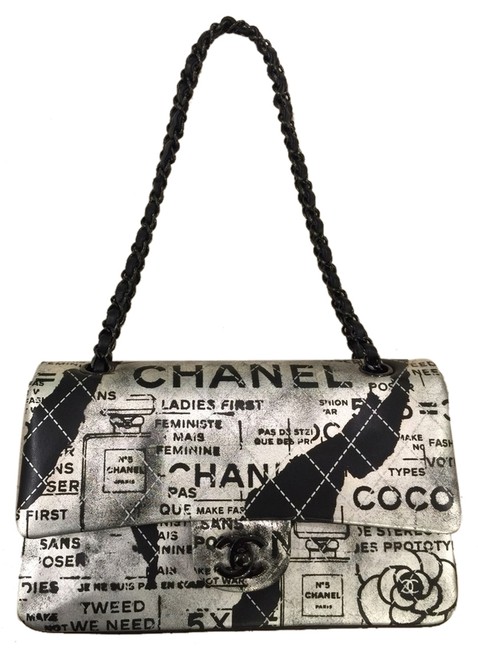 Chanel Printed Lambskin Cross Body Bag 