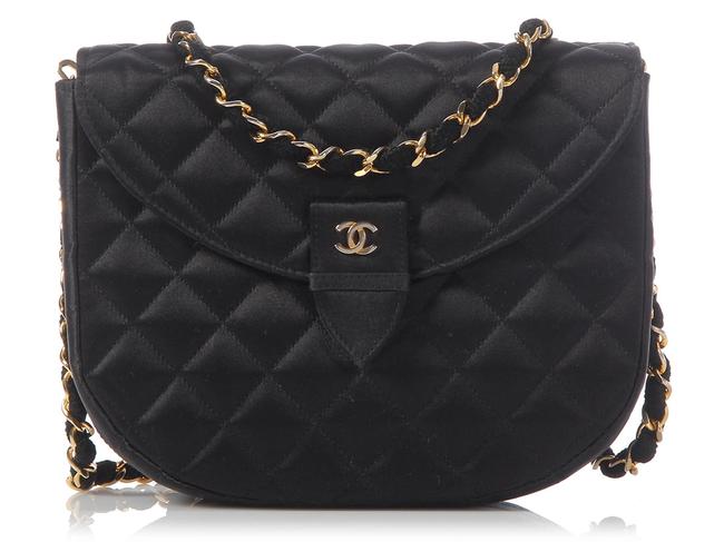 Chanel Satin Cross Body Bag 