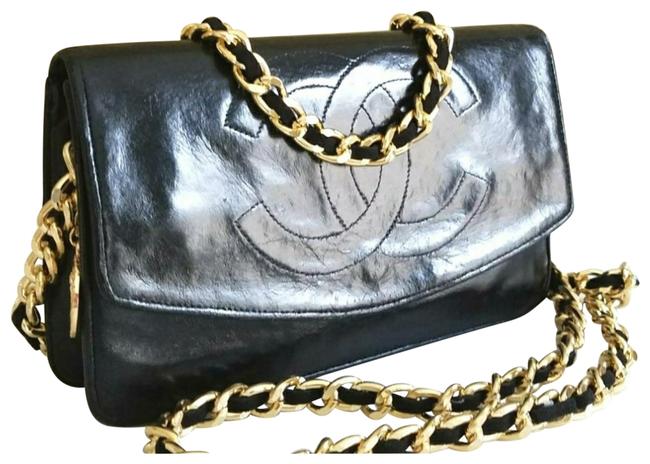Chanel Timeless Matelasse Woc Black Cross Body Bag 