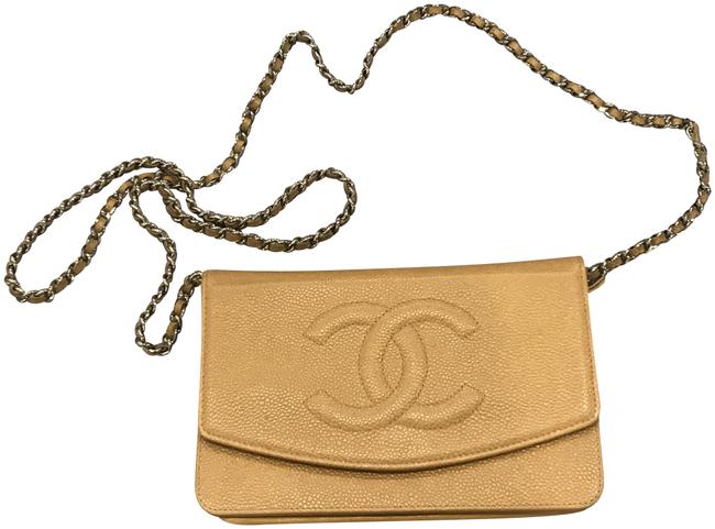 Chanel Timeless Wallet on Chain Brown Leather Cross Body Bag 