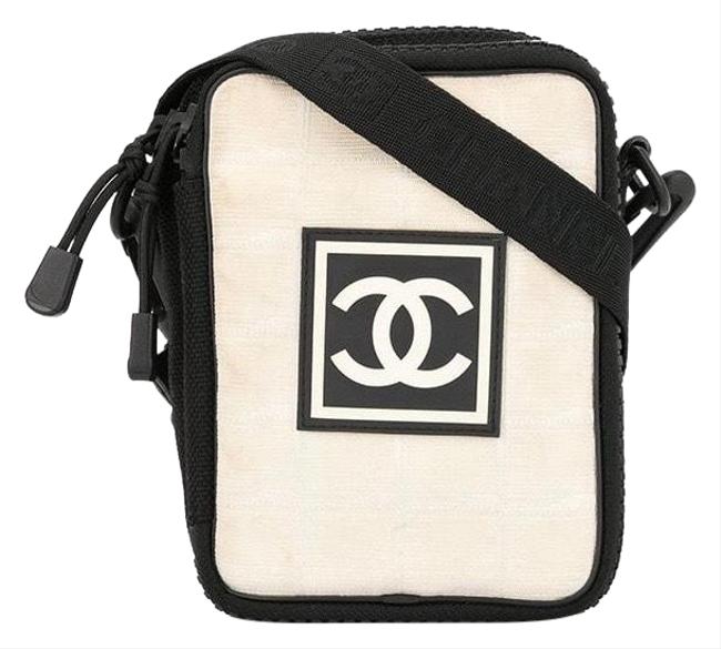 Chanel Waist Canvas Sport Line Cross Body Bag 
