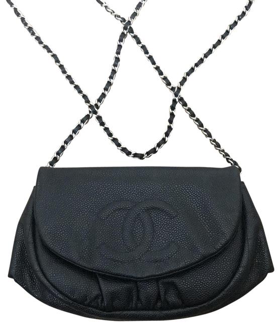 Chanel Wallet on Chain Moon Leather Cross Body Bag 