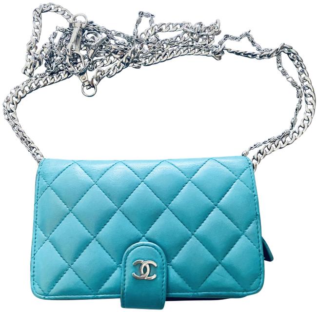 Chanel Wallet on Chain Quilted Bifold Lambskin Leather Cross Body Bag 
