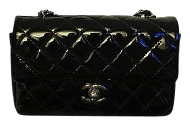 Chanel A69900 Black Patent Cross Body Bag 