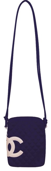 Chanel Cambon Ligne Black Leather Cross Body Bag 