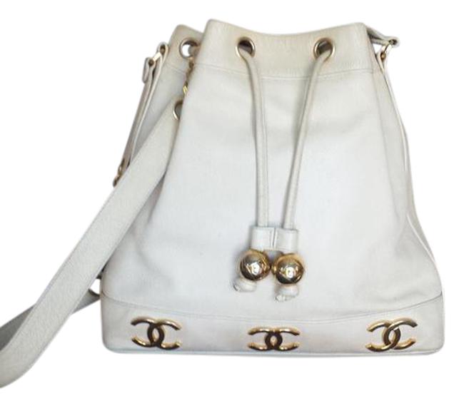 Chanel Bucket Caviar Cross Body Bag 