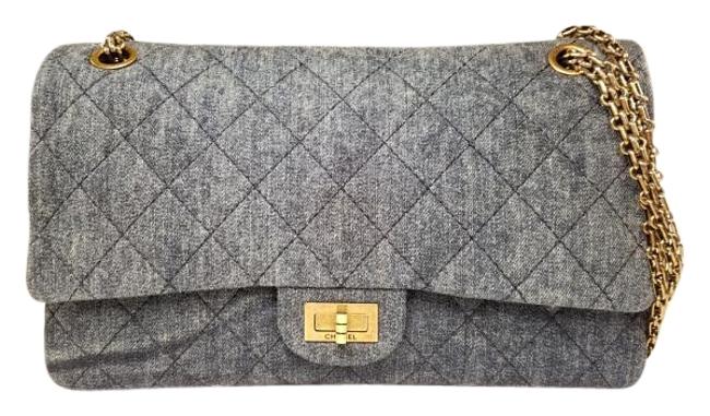 Chanel Classic Denim Cross Body Bag 