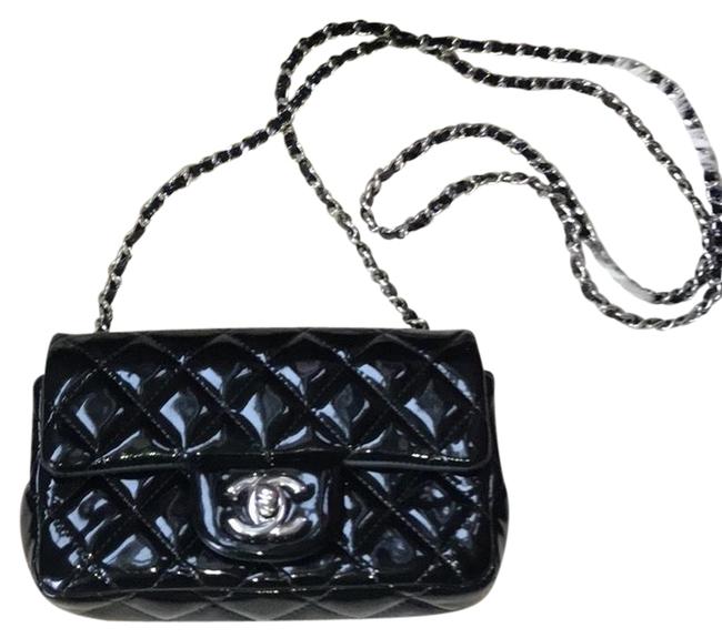 Chanel Shoulder Classic Flap Black Quilted Leather Cross Body Bag 