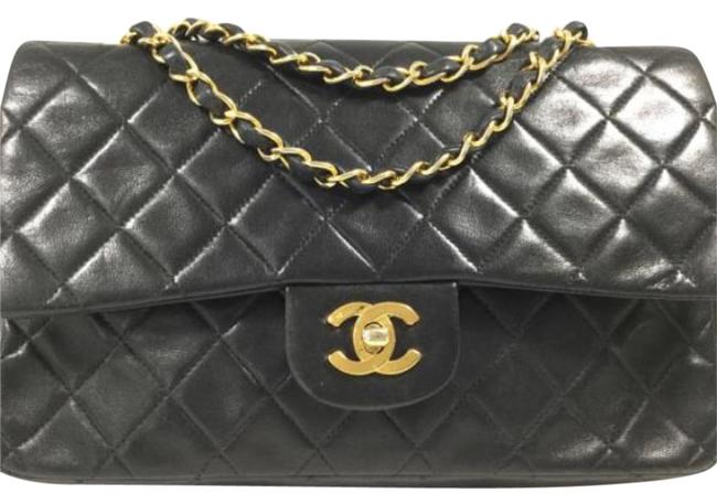 Chanel Classic Flap Shoulder Double Flap Cross Body Bag 