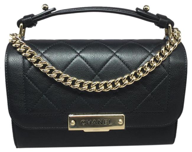 Chanel Classic Flap New Black Cross Body Bag 