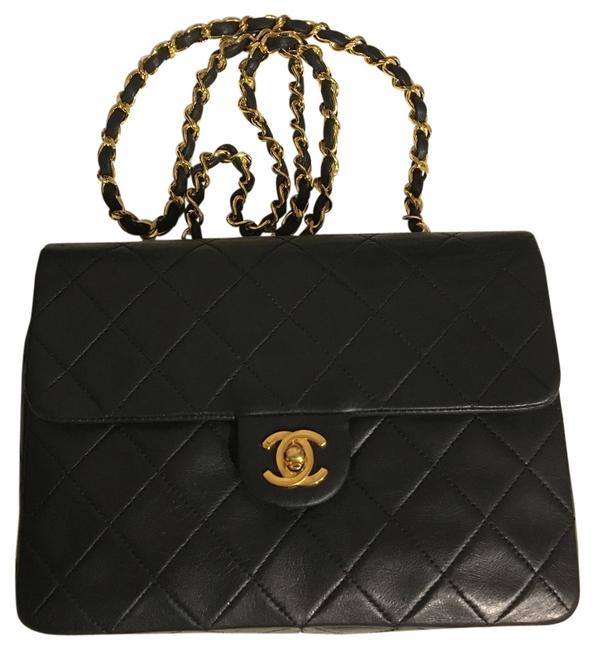 Chanel Classic Mini Flap Black Cross Body Bag 