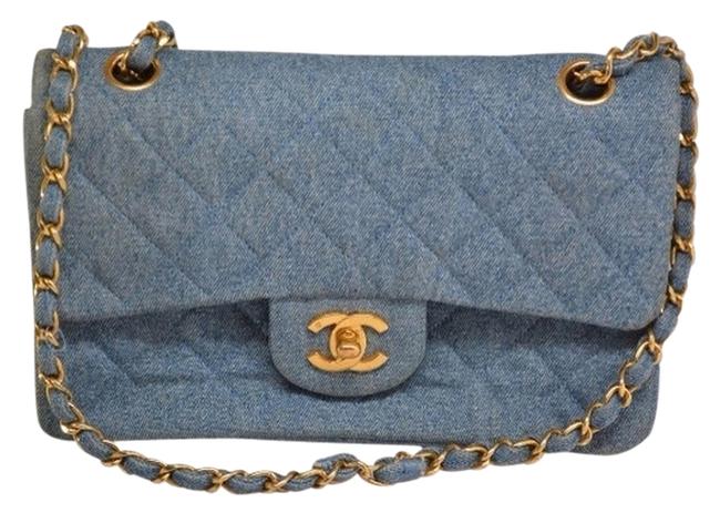 Chanel Denim Cross Body Bag 