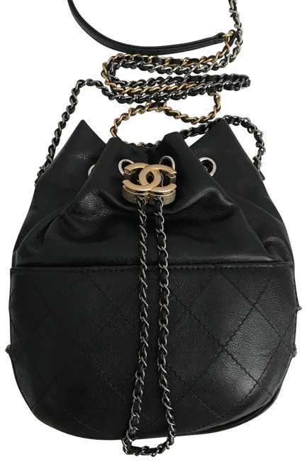 Chanel Bucket Gabrielle String Cross Body Bag 