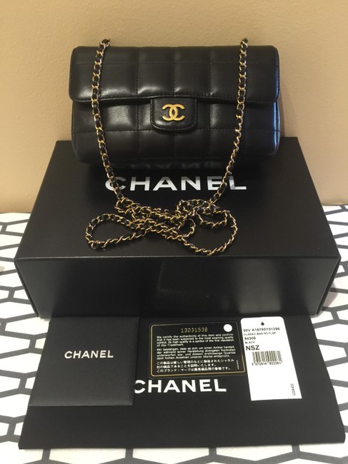 Chanel Lambskin Mini Flap Cross Body Bag 