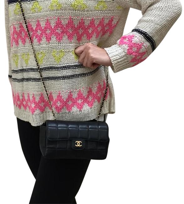 Chanel Mini Flap Quilted Classic Black Leather Cross Body Bag 