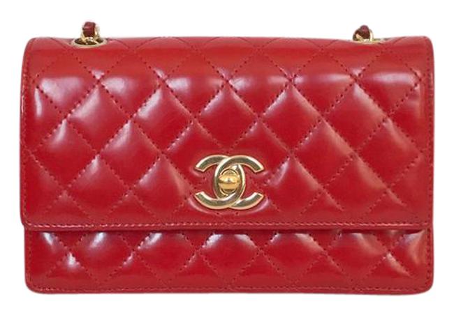 Chanel Mini Leather Cross Body Bag 