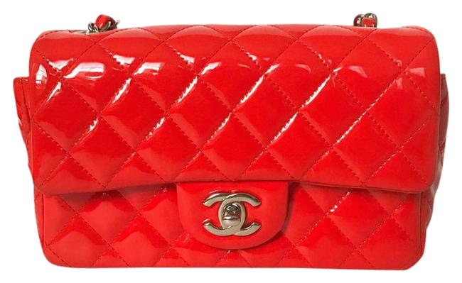 Chanel Mini Patent Leather Cross Body Bag 