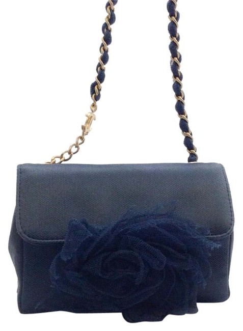 Chanel Navy Cross Body Bag 
