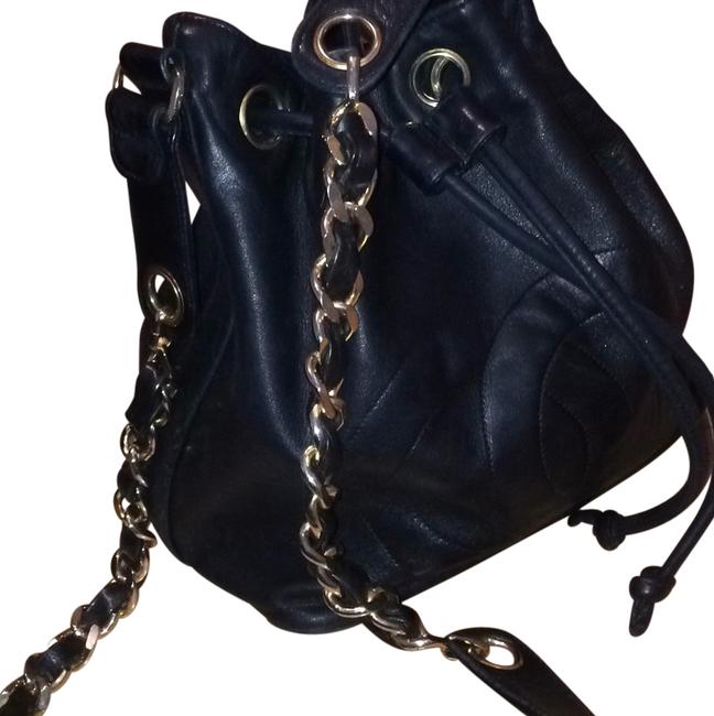 Chanel Noe Petit Black Lambskin Cross Body Bag 