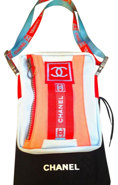 Chanel Nylon Gortex Cross Body Bag 