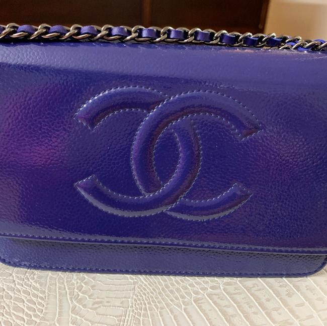 Chanel Purple Cross Body Bag 