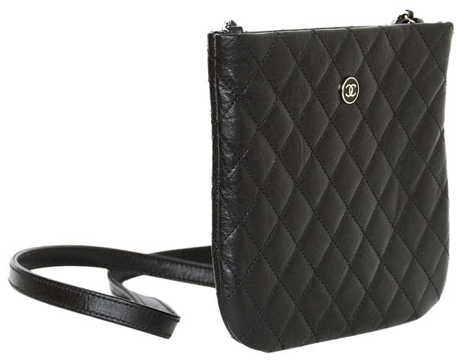 Chanel Quilted Leather Cc Cross Body Bag 