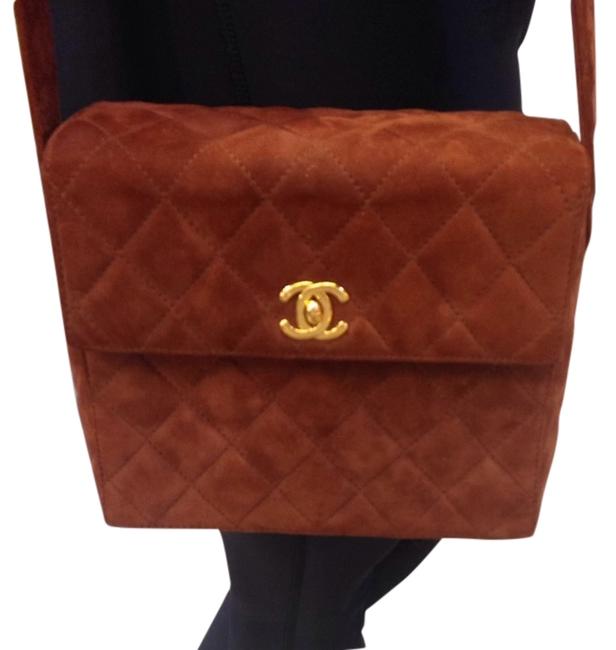 Chanel Rust Brown Cross Body Bag 
