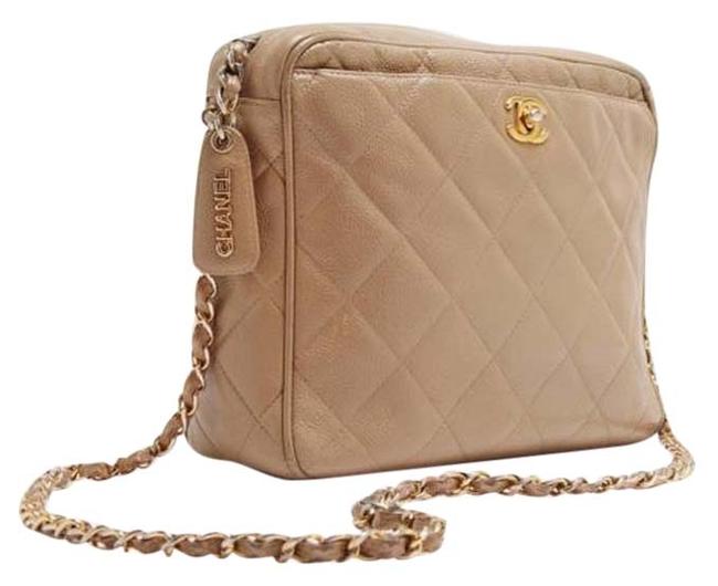 Chanel Tan Cross Body Bag 