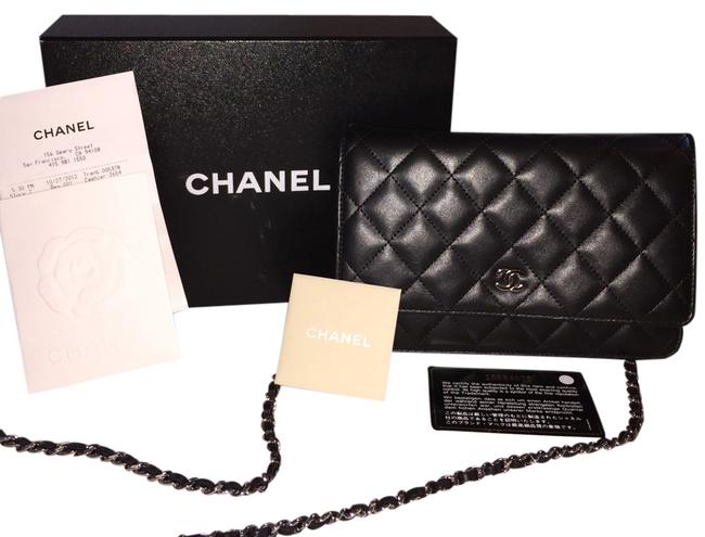 Chanel Woc Black Cross Body Bag 