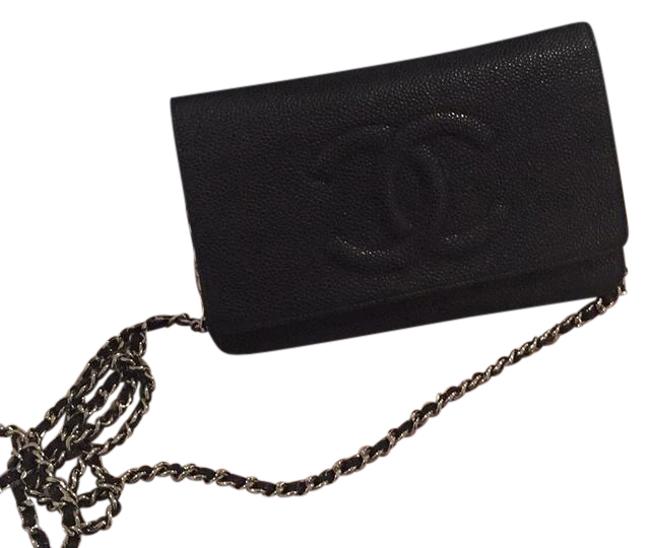 Chanel Wallet on Chain Black Cross Body Bag 