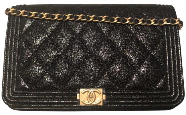 Chanel Wallet on Chain Boy Caviar Cross Body Bag 