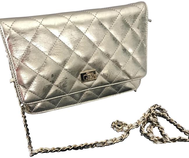 Chanel Wallet on Chain Gold Leather Cross Body Bag 