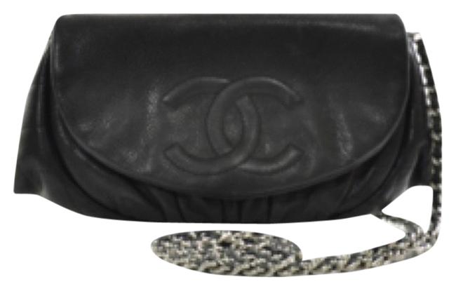 Chanel Half Moon Woc Black Caviar Cross Body Bag 