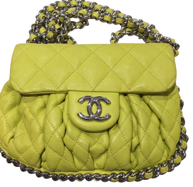 Chanel Yellow Cross Body Bag 