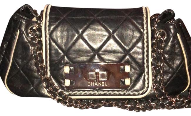 Chanel And White Hobo Bag 