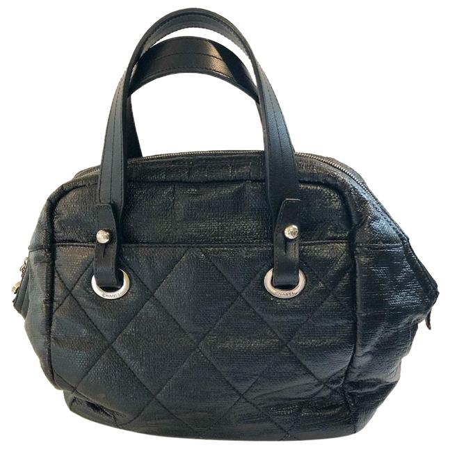 Chanel Bum bag Black Patent Leather Satchel 