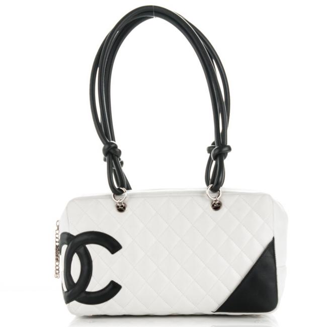 Chanel Cambon Quilted Calfskin Leather Satchel 
