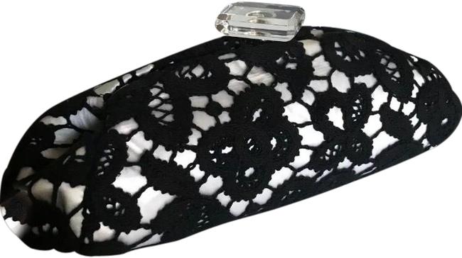 Chanel Floral Crochet Lace Vintage Clutch 