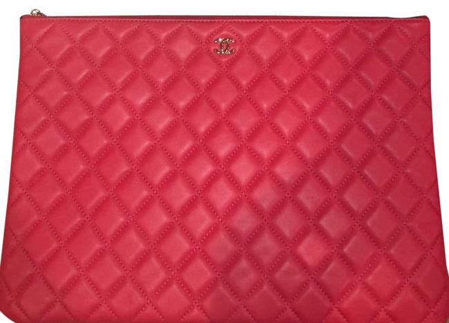 Chanel Pink Clutch 
