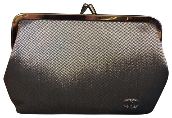 Chanel Pouch Silver Clutch 