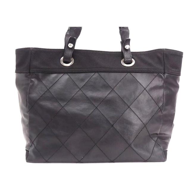 Chanel Coated Canvas Satchel 